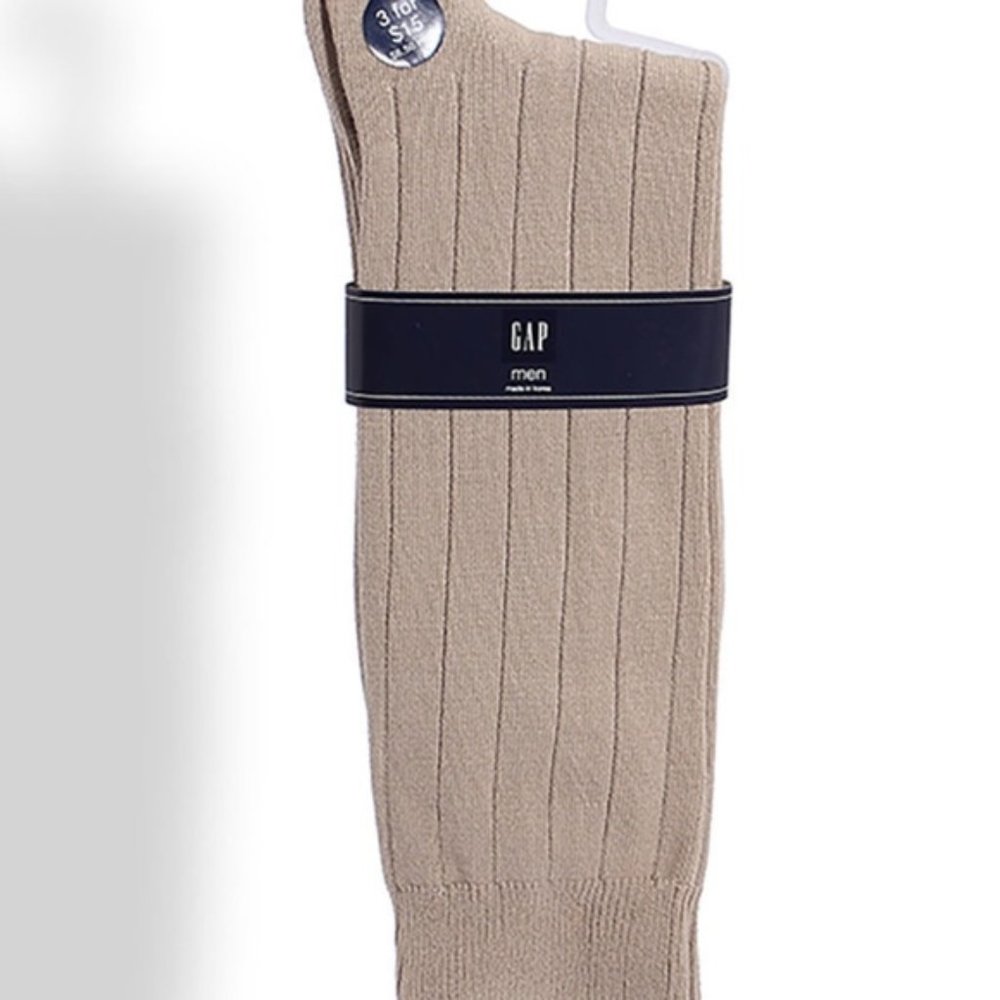 12 Pairs of GAP Mens over calf socks size 6-12 - Picture 3 of 6